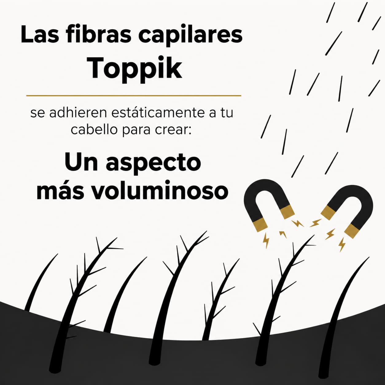 Toppík 3 en 1 Rellenador de cabello