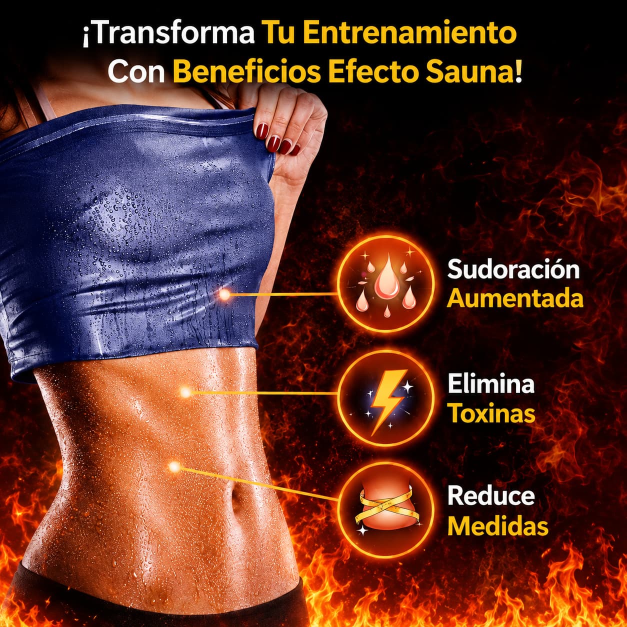 Camsilla moldeadora efecto sauna