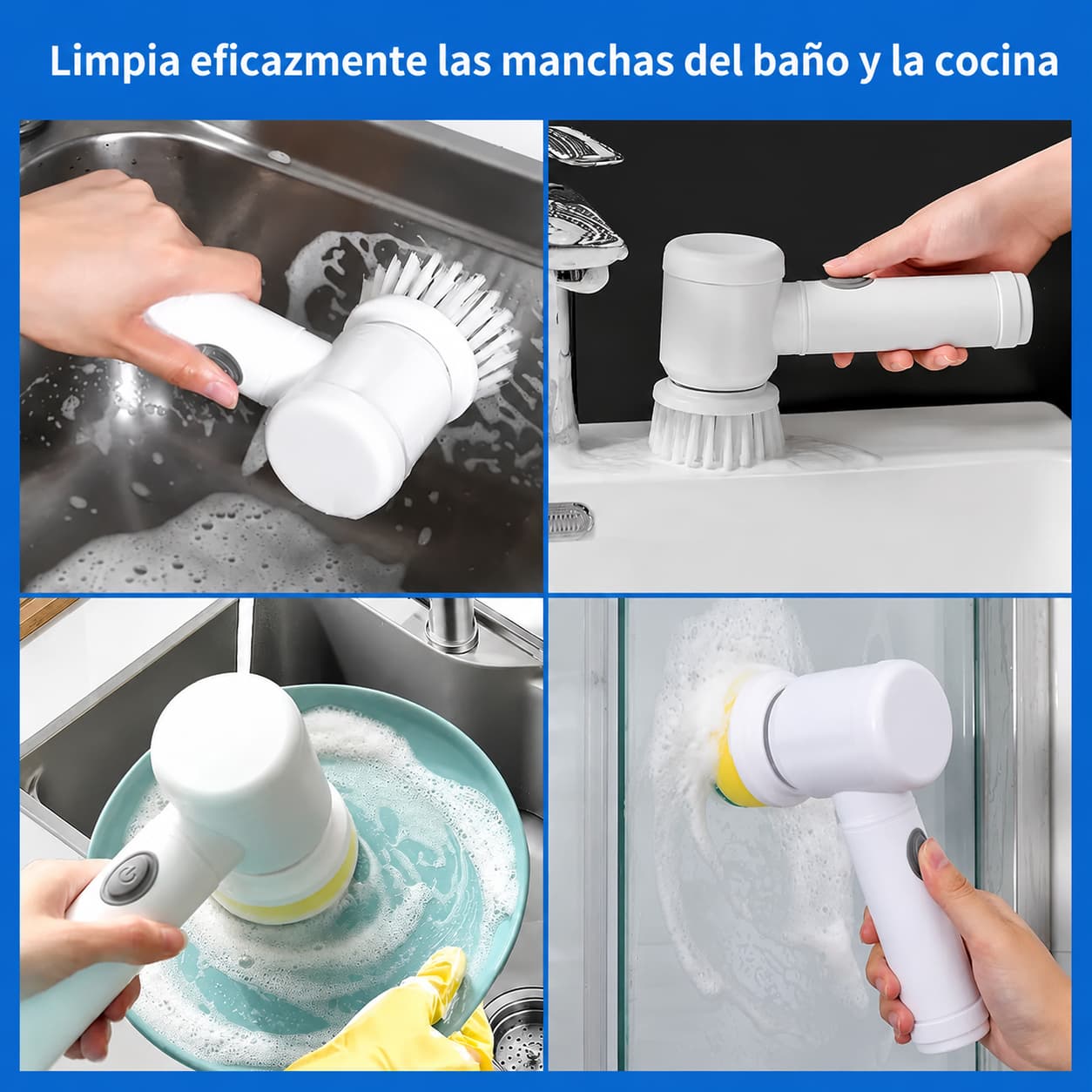 Cepillo Eléctrico 5 en 1