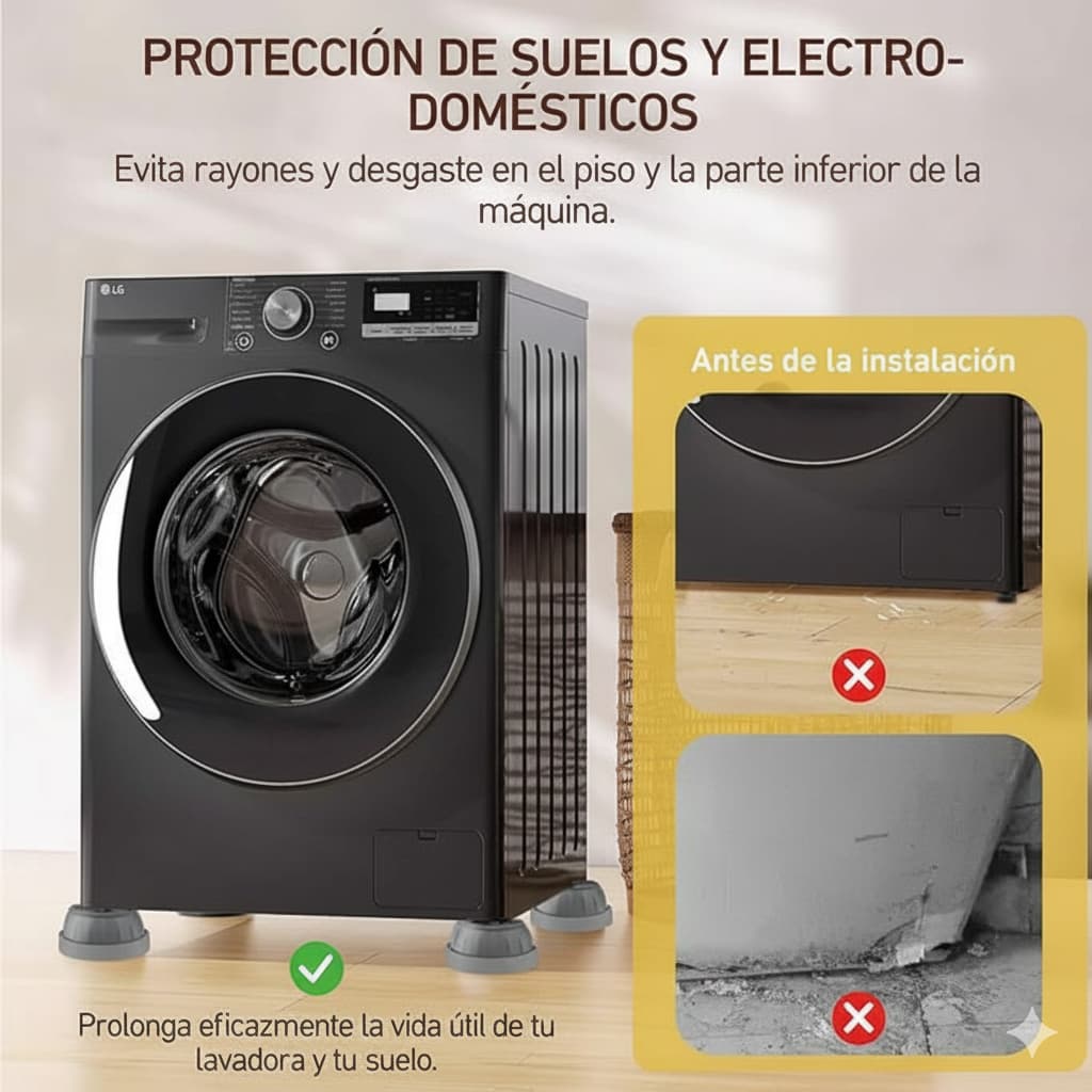 Base Anti Vibraciones